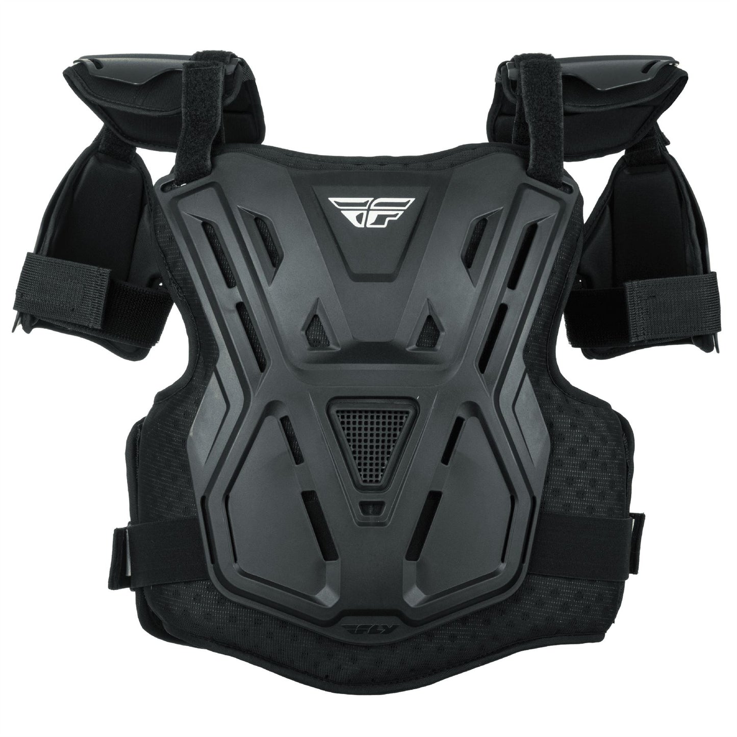 Fly Racing 2025 Motocross Youth Revel Roost Guard Offroad CE Black