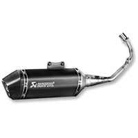 Akrapovic Stainless Steel Black Racing Line Full Exhaust System For Vespa PRIMAVERA 125 S IGET ABS 2019-2020