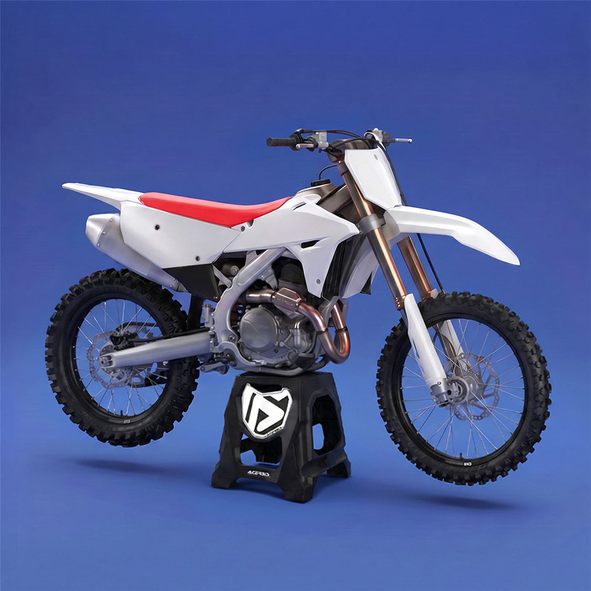 Acerbis Full Plastic Kit White Black 0028307.237