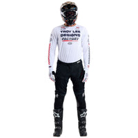 Troy Lee Designs Spring 2025 MX Combo Kit GP PRO AIR Factory White Black