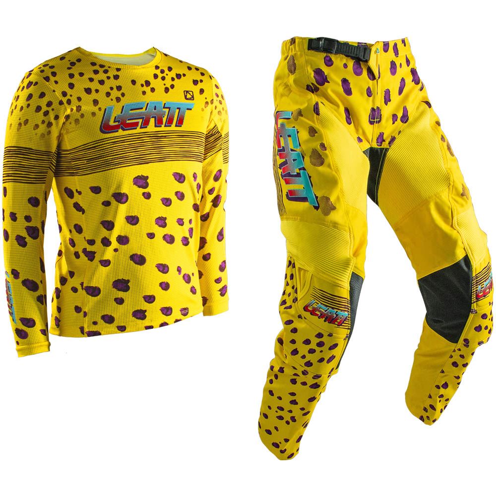 Leatt 2025 Motocross Combo Ride Kit 3.5 Youth Cheetah