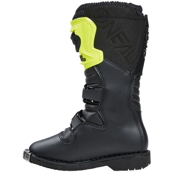 O'Neal 2024 Motocross Boots Rider Pro Youth Neon Yellow