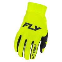 Fly Racing 2026 Motocross Gloves Pro Lite  Hi-Vis Black