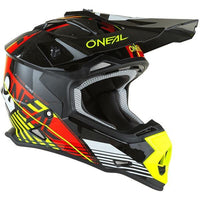 O'Neal 2025 Motocross Helmet 2SRS Rush Red Yellow