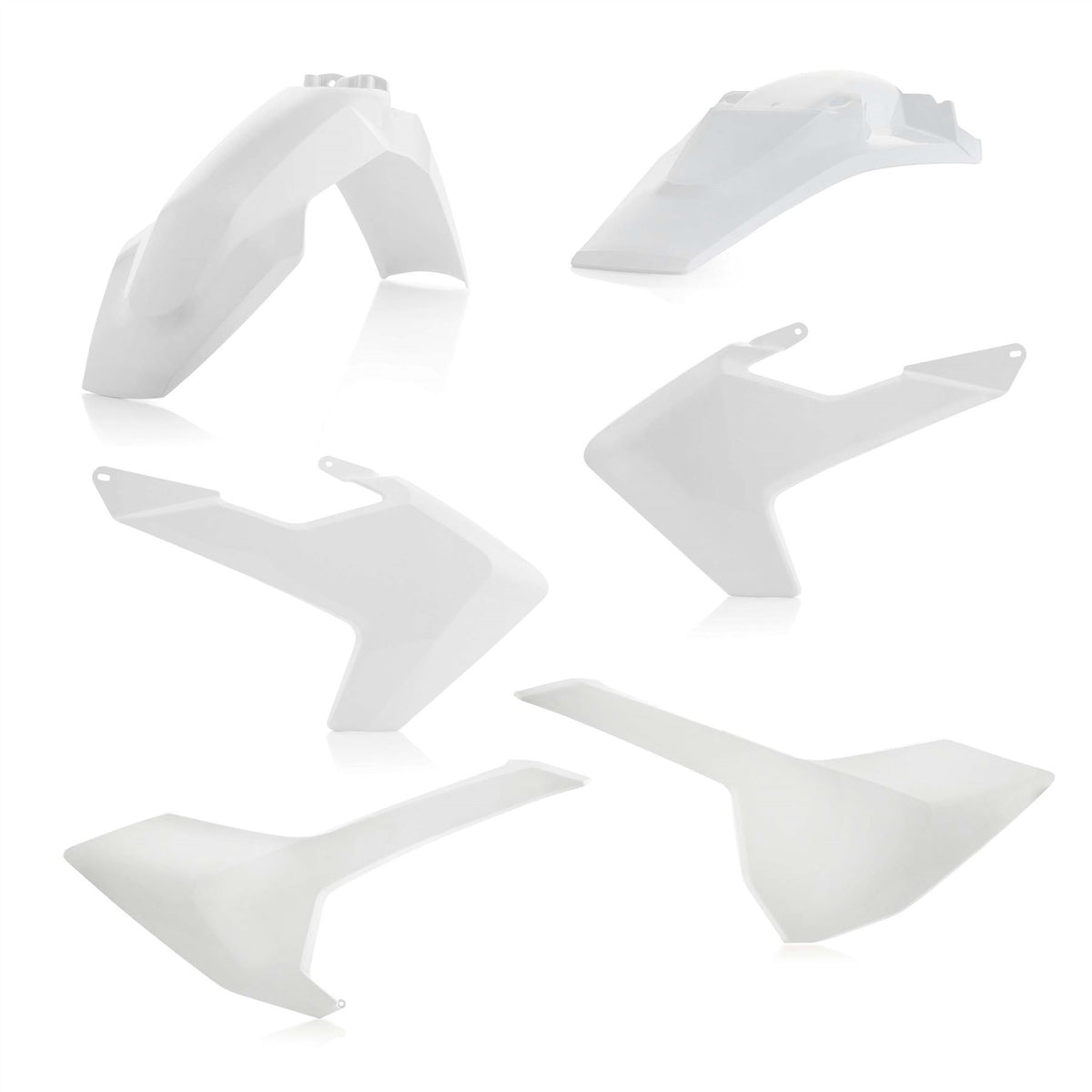 Acerbis Lower Fork Covers Metallic Grey For Husqvarna FE 501 2016-2023