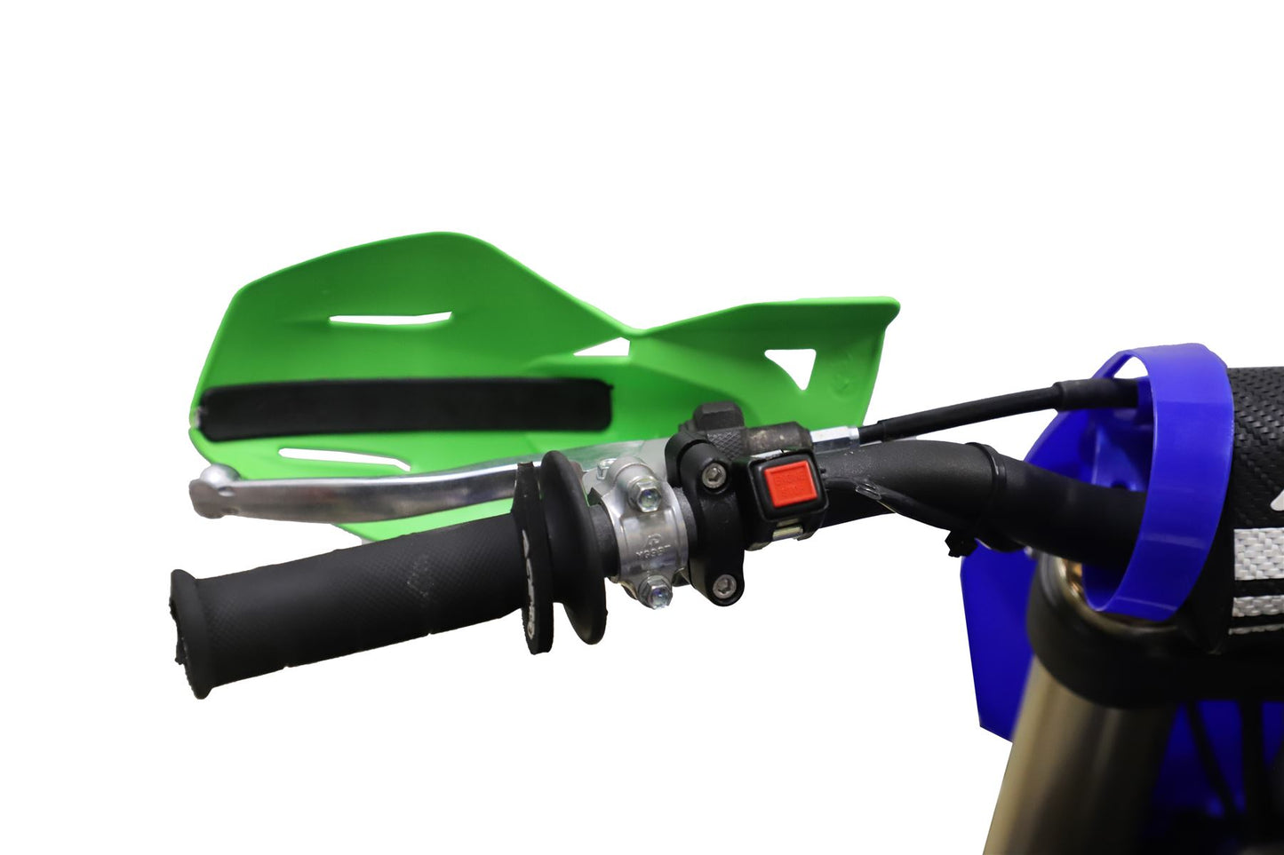 Acerbis Uniko MX Handguards Pair + Kit For Green Black Kawasaki KX 250 X 2021 - 2024
