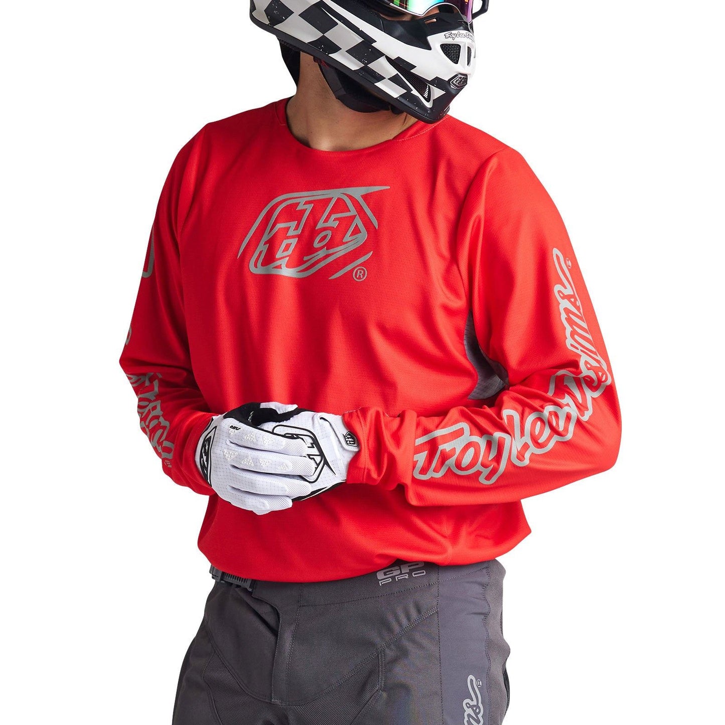 Troy Lee Designs 2025 GP Pro Icon Red Grey Jersey
