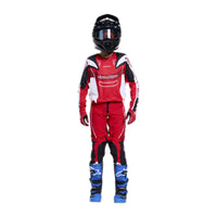 Troy Lee Designs Spring 2026 Youth SE PRO Salvo MX Combo Kit Red White