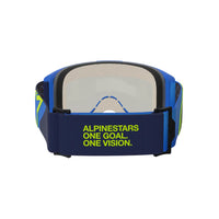 Alpinestars 2026 Vision 5 Corp Motocross Goggles Blue Yellow Flo Mirror Blue One Size