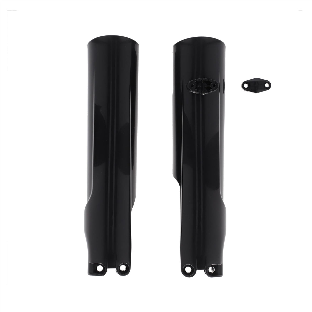 Acerbis Lower Fork Covers Black For KTM XW-F 500 2024-2025