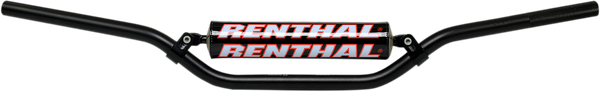 Renthal 7/8 22mm High Ricky Johnson Black 722 Handlebar Padded For Suzuki DR-Z 400SM 2005-2024