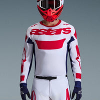 Alpinestars 2026 Racer Riway Motocross Jersey White Blue Red