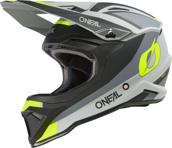 O'Neal 2024 Motocross Helmet 1SRS Stream V.24 Black Yellow