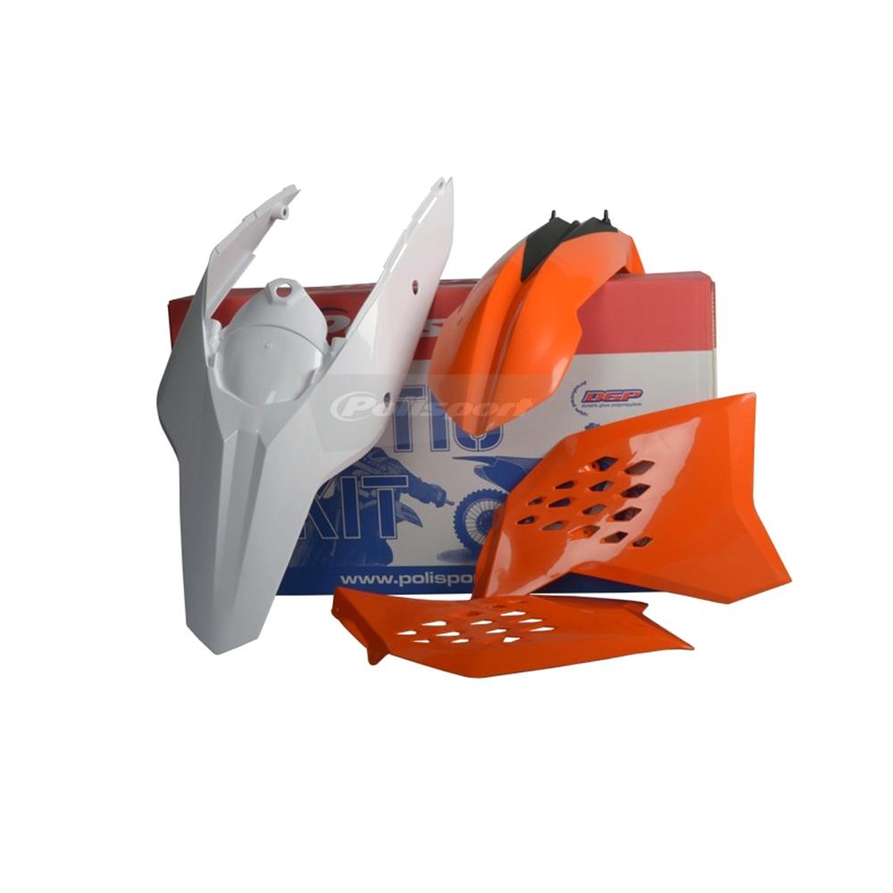 Polisport Box Kit Enduro With Headlight Mask For KTM EXC 2008-2011