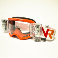 RNR Colossus Wide Vision WVS Goggle Orange 48mm Roll Off