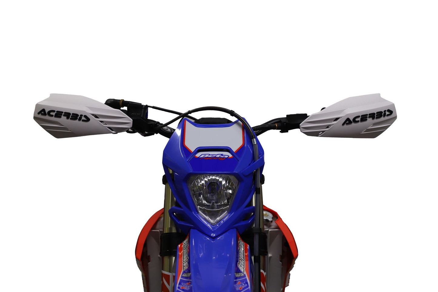 Acerbis K-Linear B Motocross Handguards White Black Beta RR 450 4T 2012 - 2014