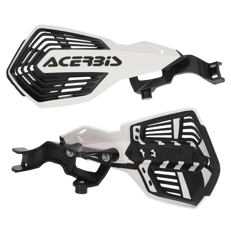 Acerbis K-Future GG Motocross Handguards White Black Gas Gas EC 500 F 2021 - 2024