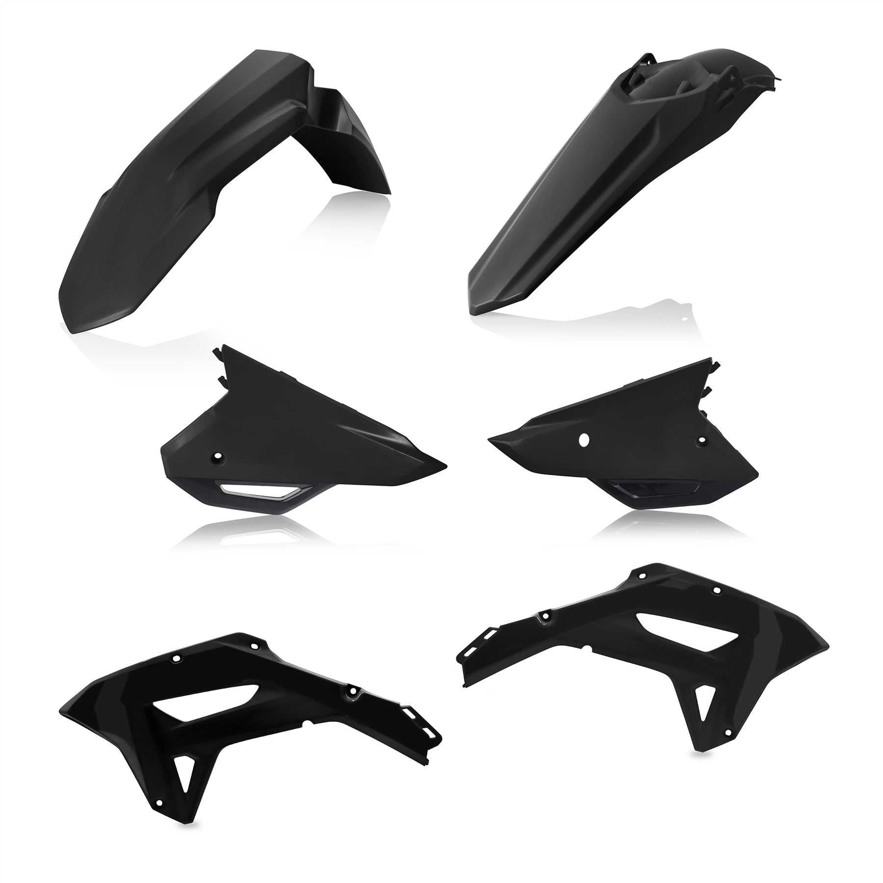 Acerbis Plastic Kit Black 0024581.090