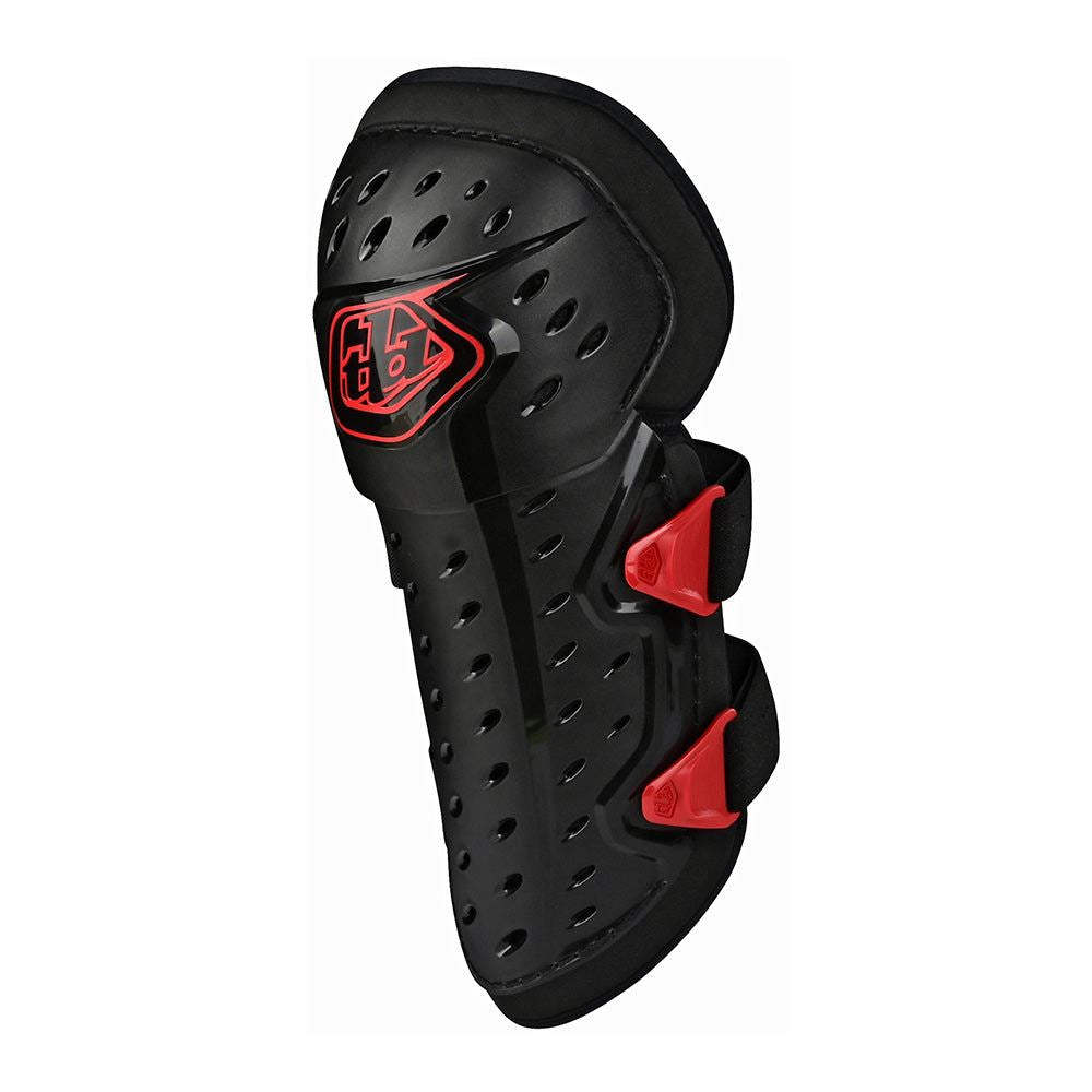 Troy Lee Designs 2025 Motocross Rogue Knee Shin Guards Solid Black