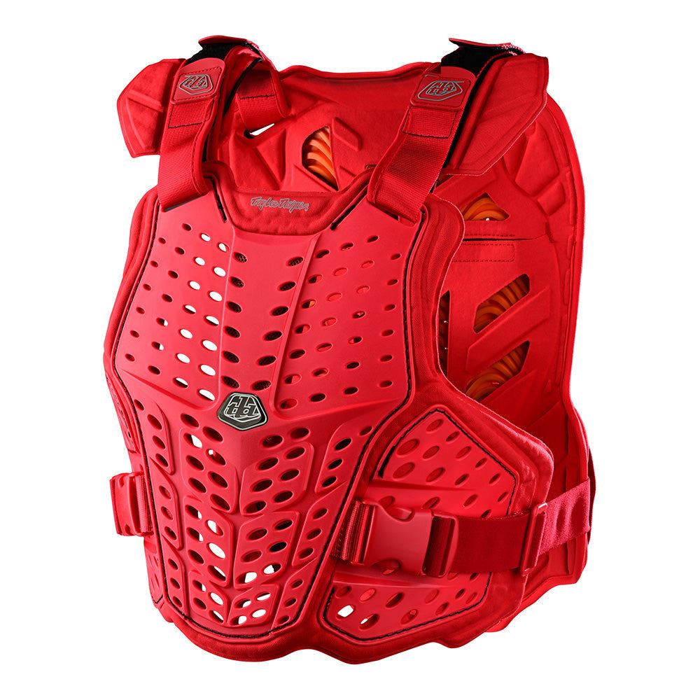 Troy Lee Designs 2025 Rockfight CE Solid Red Chest Protector