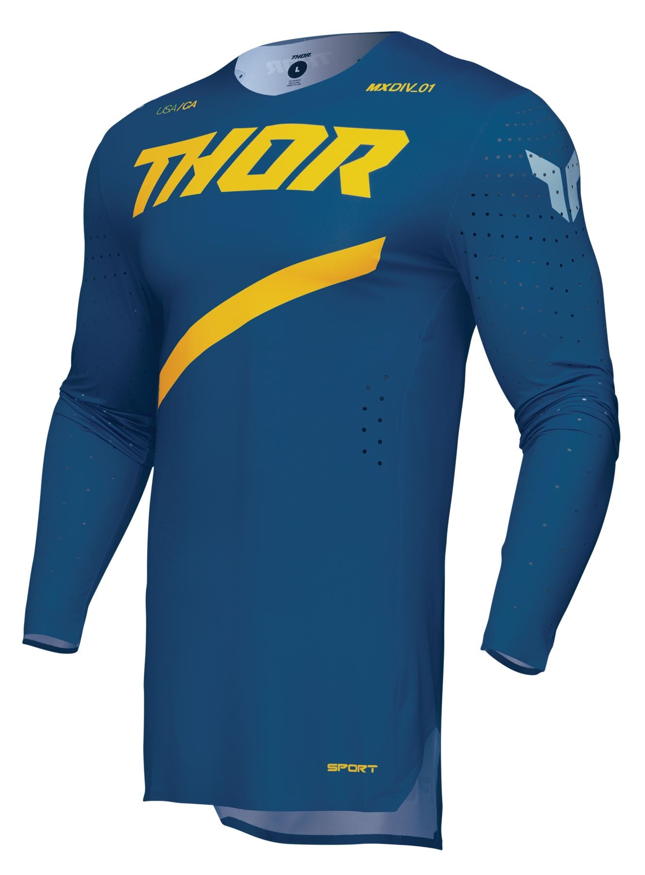 Thor 2026 Motocross Combo Kit Sportmode Brave Blue