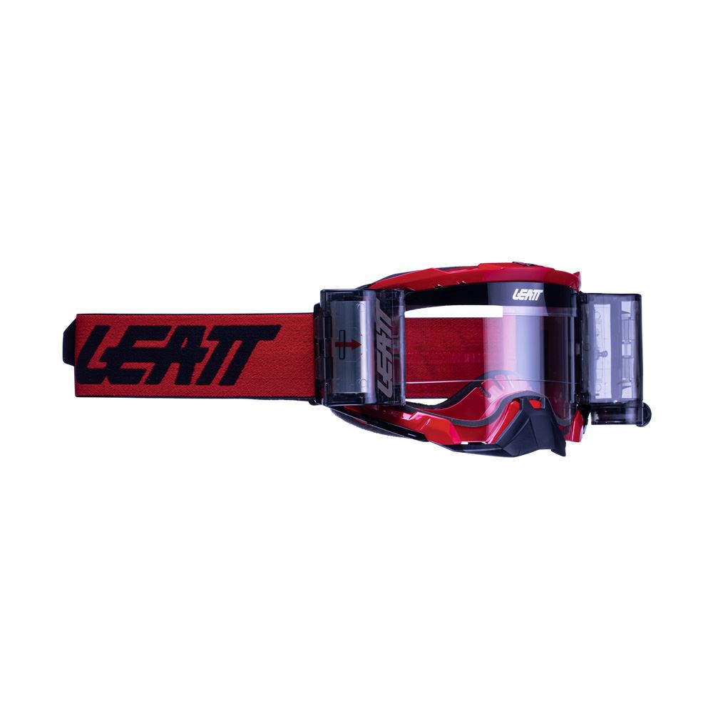 Leatt 2024 Goggles Velocity 5.5 Red Roll Off Anti-fog Lens
