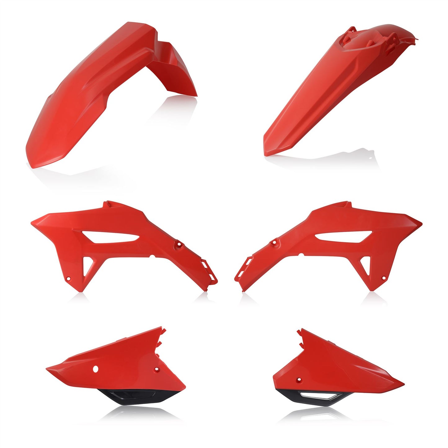 Acerbis Plastic Kit Standard Red Blue 0024558.553