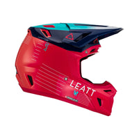 Leatt 2024 Helmet Moto 8.5 V23 Red with 5.5 Goggles Bag Quad