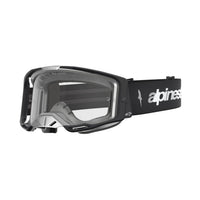 Alpinestars 2027 Vision 8 Amber MX Goggles Black Silver Clear