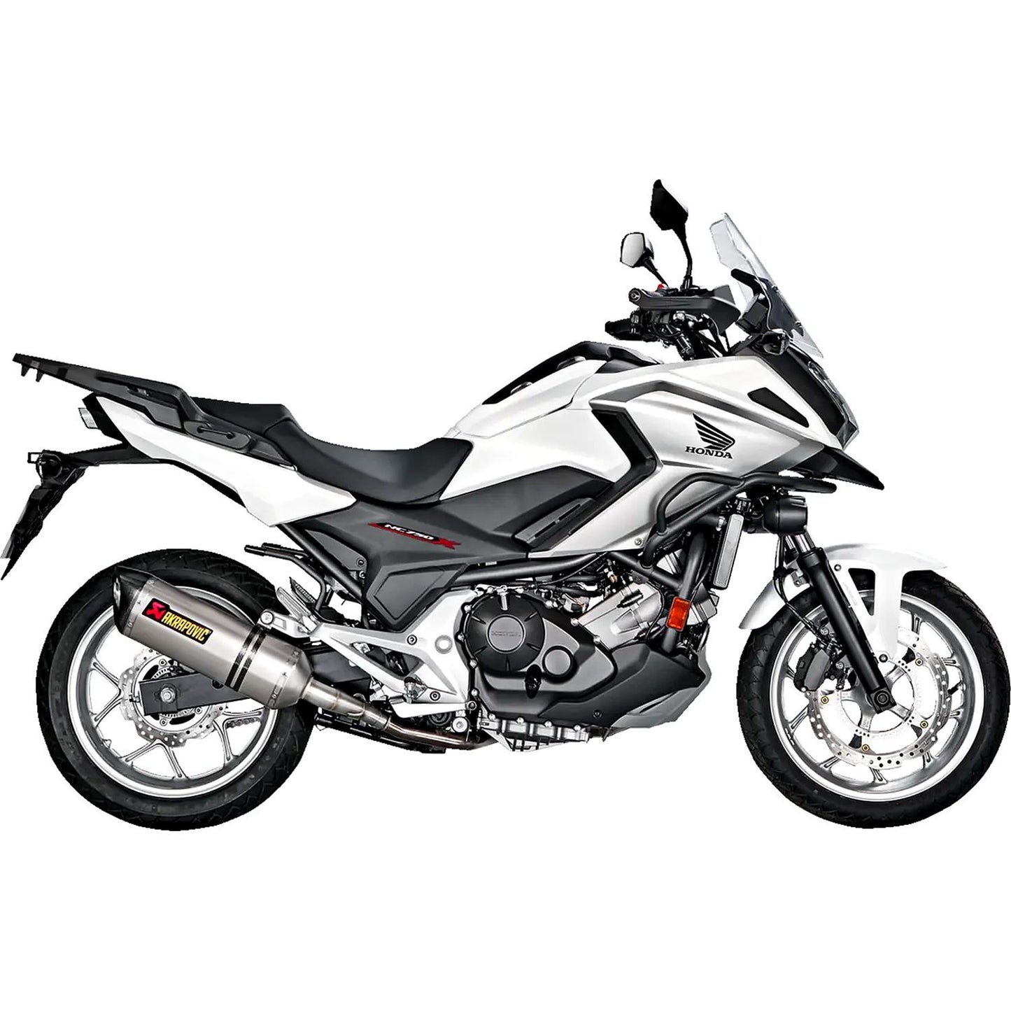 Akrapovic Titanium Line Slip On Silencer For Honda NC 750 S ABS 2014-2020