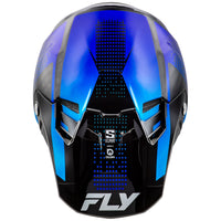 Fly Racing 2025 Formula S Carbon Protocol Motocross Helmet Black Carbon Blue