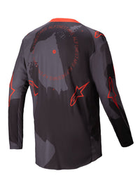 Alpinestars 2025 Racer Hollow Motocross Combo Kit Grey Camo Orange Fluo