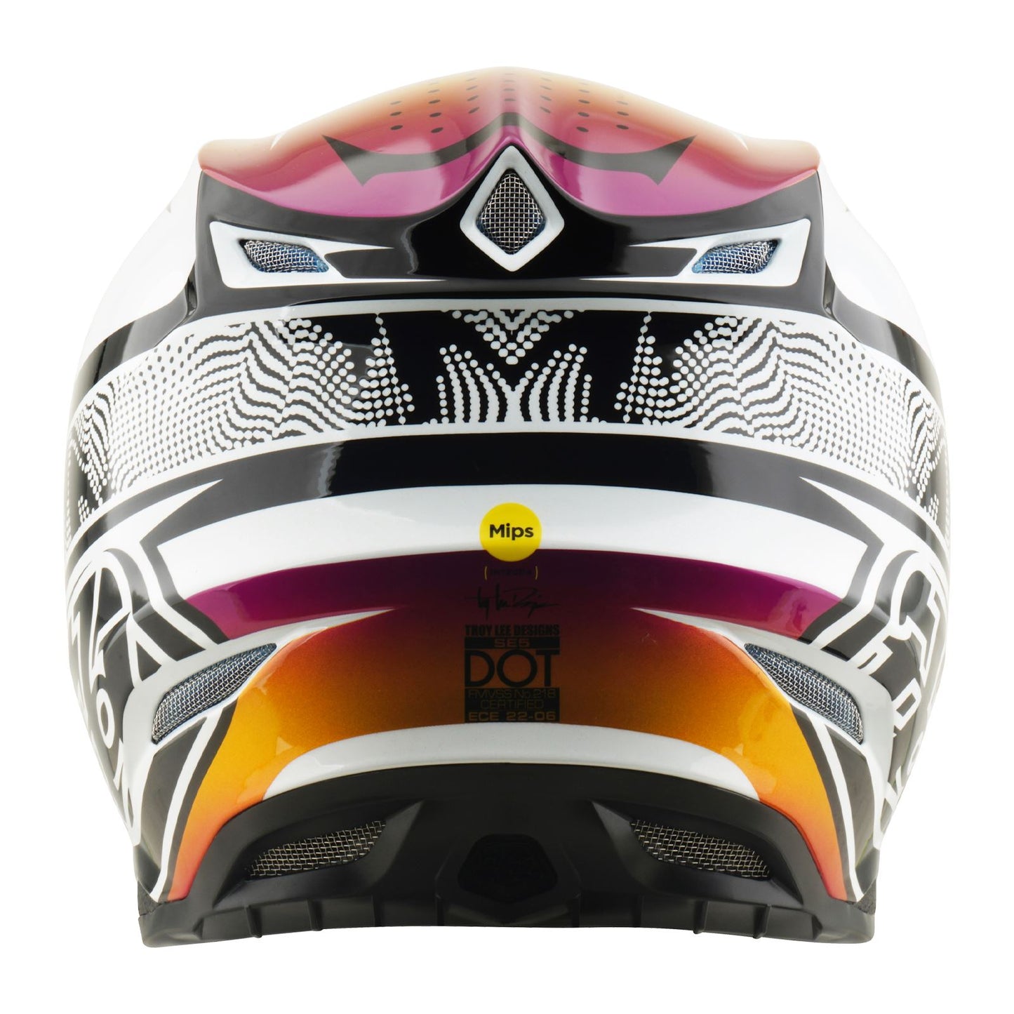 Troy Lee Designs Spring 2026 MX SE5 Composite Lined Up Helmets Black
