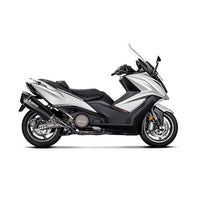 Akrapovic Stainless Steel Black Line Slip On Silencer For Kymco AK 550 I ABS 2017-2020