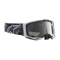 Alpinestars 2026 Vision 8 Lahnd Motocross Goggles Iron Camo Silver Mirror One Size