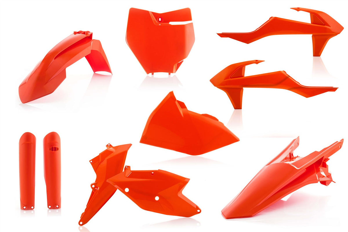 Acerbis Full Plastic Kit Orange 016 For KTM SX 125 2016-2018