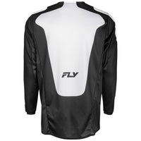 Fly Racing 2025 Motocross Combo Kit Kinetic Sym Black White