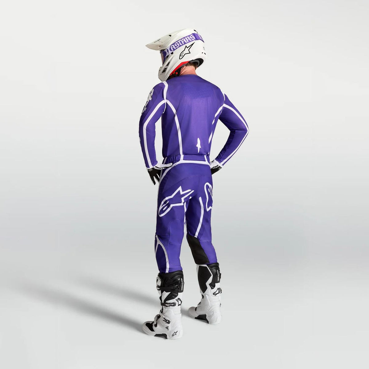 Alpinestars 2027 Fluid Apex MX Combo Kit Deep Blue White