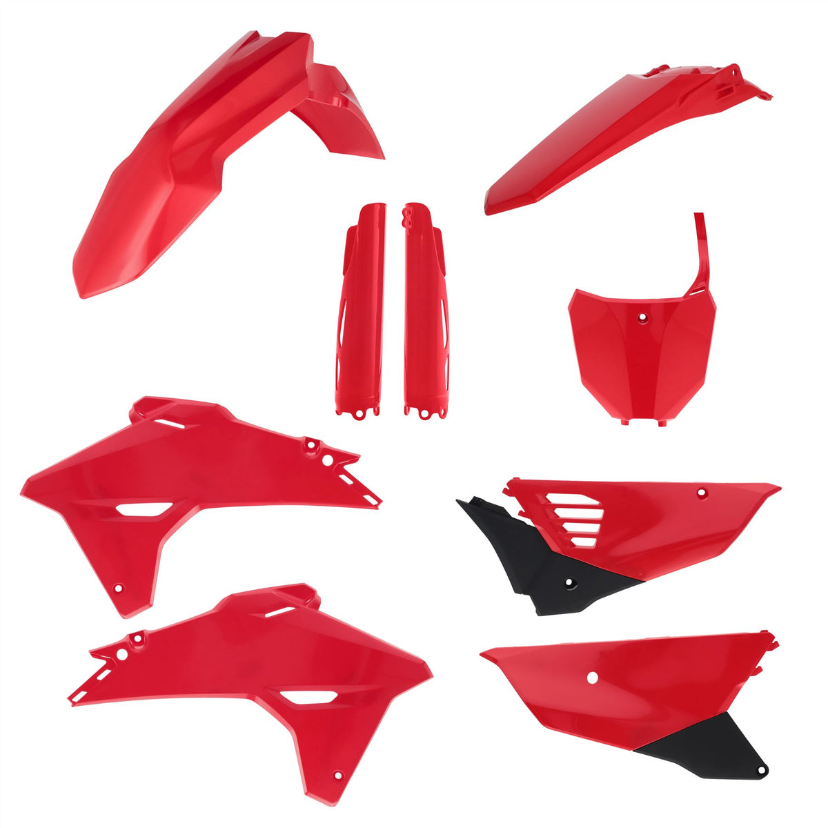 Acerbis Full Plastic Kit Red Black For HONDA CRF 450 RX 2027