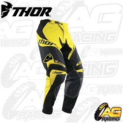 Thor Motocross Core Solid Yellow Pants