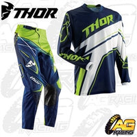 Thor Phas Prism Stripe Navy Green Combo Kit