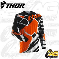 Thor Phase Mask Orange Motocross Jersey