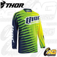 Thor Phase Rift Lime Motocross Jersey