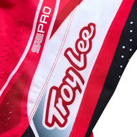 Troy Lee Designs Spring 2026 Youth SE PRO Salvo MX Pants Red White