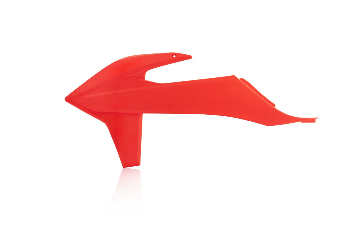Acerbis Radiator Rad Scoops Orange Flou 0023500.014