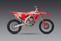 Yoshimura RS-12 Slip On Stainless Steel Carbon Cap For Motocross Enduro Motorcycles