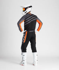 Thor MX Spring 2025 Combo Kit Launchmode Vented Raid Charcoal Black