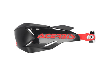 Acerbis X-Factory Black Red Handguards For 22mm Oversize 1 1/8 Bars