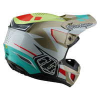 Troy Lee Designs Spring 2025 MX Helmet SE5 Composite Optic White