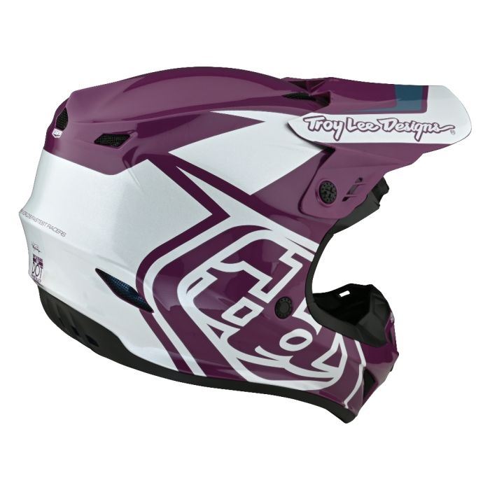 Troy Lee Designs GP Helmet Overload Ginger White